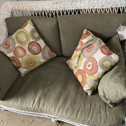 Wicker Couch