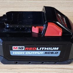 Milwaukee M18 6.0 Amp High Output Battery
