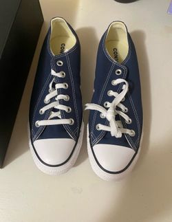 Converse Unisex Chuck Taylor All Star Ox Low Top Navy Sneakers shoes