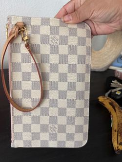 Louis Vuitton Damier Azur Wristlet Pouch