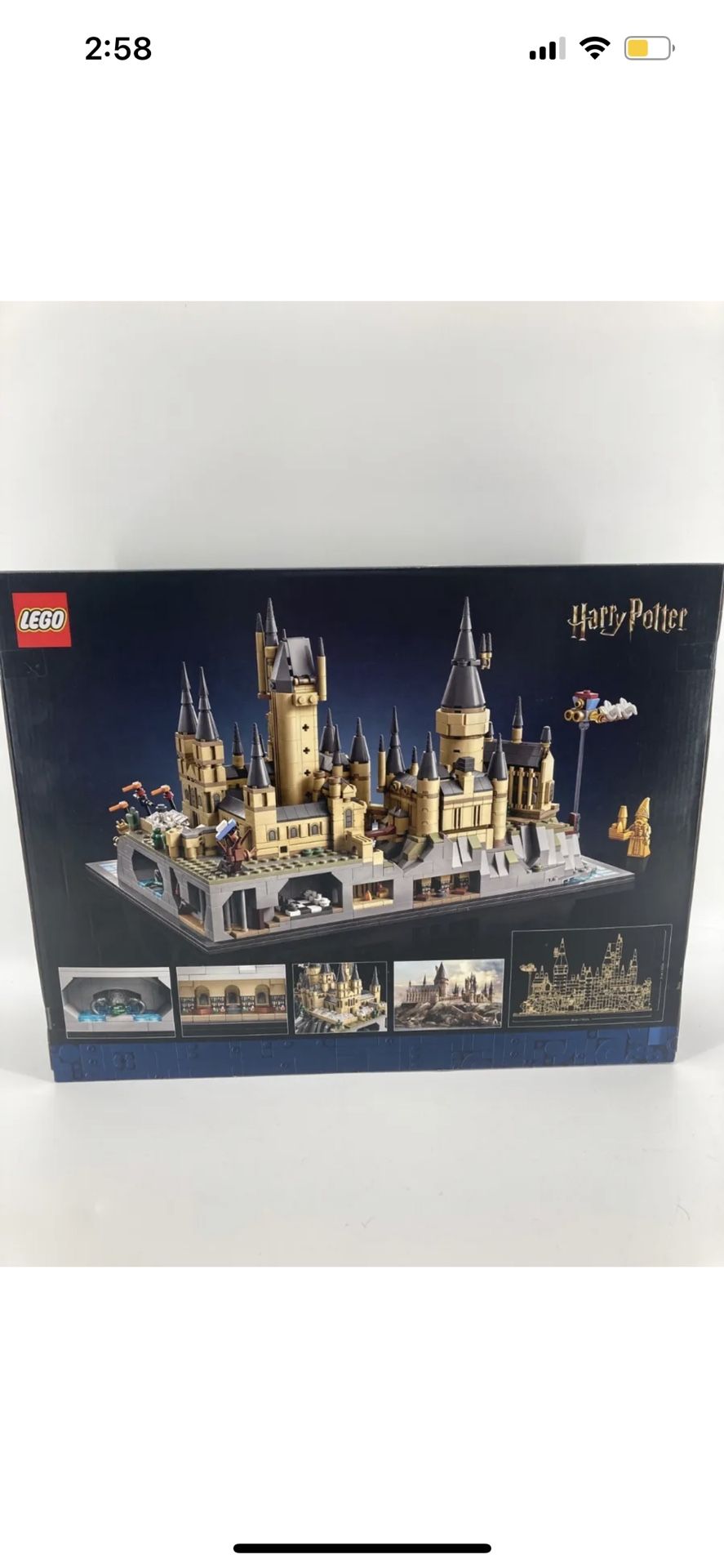 LEGO Harry Potter Hogwarts Castle and Grounds Wizarding Building Set 76419