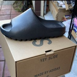 Onyx Yeezy Slides