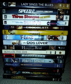 Movies for sale $3 each $20 for the group