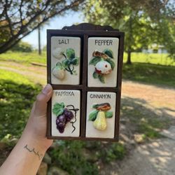 Vintage Spice Cabinet 
