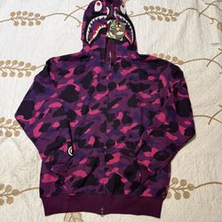 BAPE Color Camo Shark Full Zip Hoodie