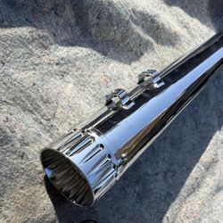 4 Inch Cone  Exhaust For Harley Davidson Touring 