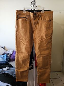 Fried Denim Tan Slim Jeans