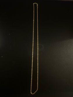 Gold 10kt rope chain