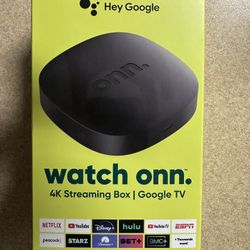 onn. Google TV 4K Streaming Box (New, 2023), 4K UHD resolution