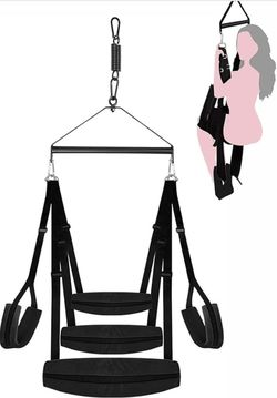 Adult Swing for Bedroom Heavy Duty Ceiling Swing Six Swing for Couples Adults 360 Spinning Swing Hold Up to 800lbs Adjustable Sexy  Swing for Adul
