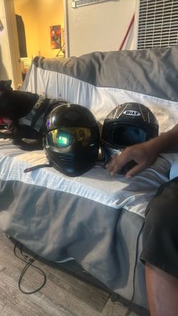 Two Helmets