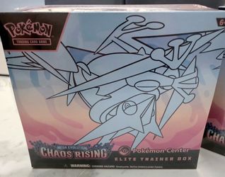 Pokémon Mega Evolution: Chaos Rising Pokémon Center exclusive ETB