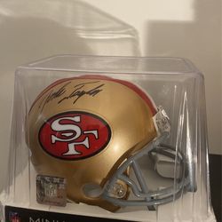 John Taylor Mini Football Helmet