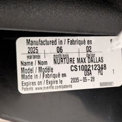 Evenflo Baby Carseat