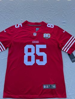 SAN FRANCISCO 49ERS 80 YEAR PATCH KITTLE JERSEYS IN STOCK