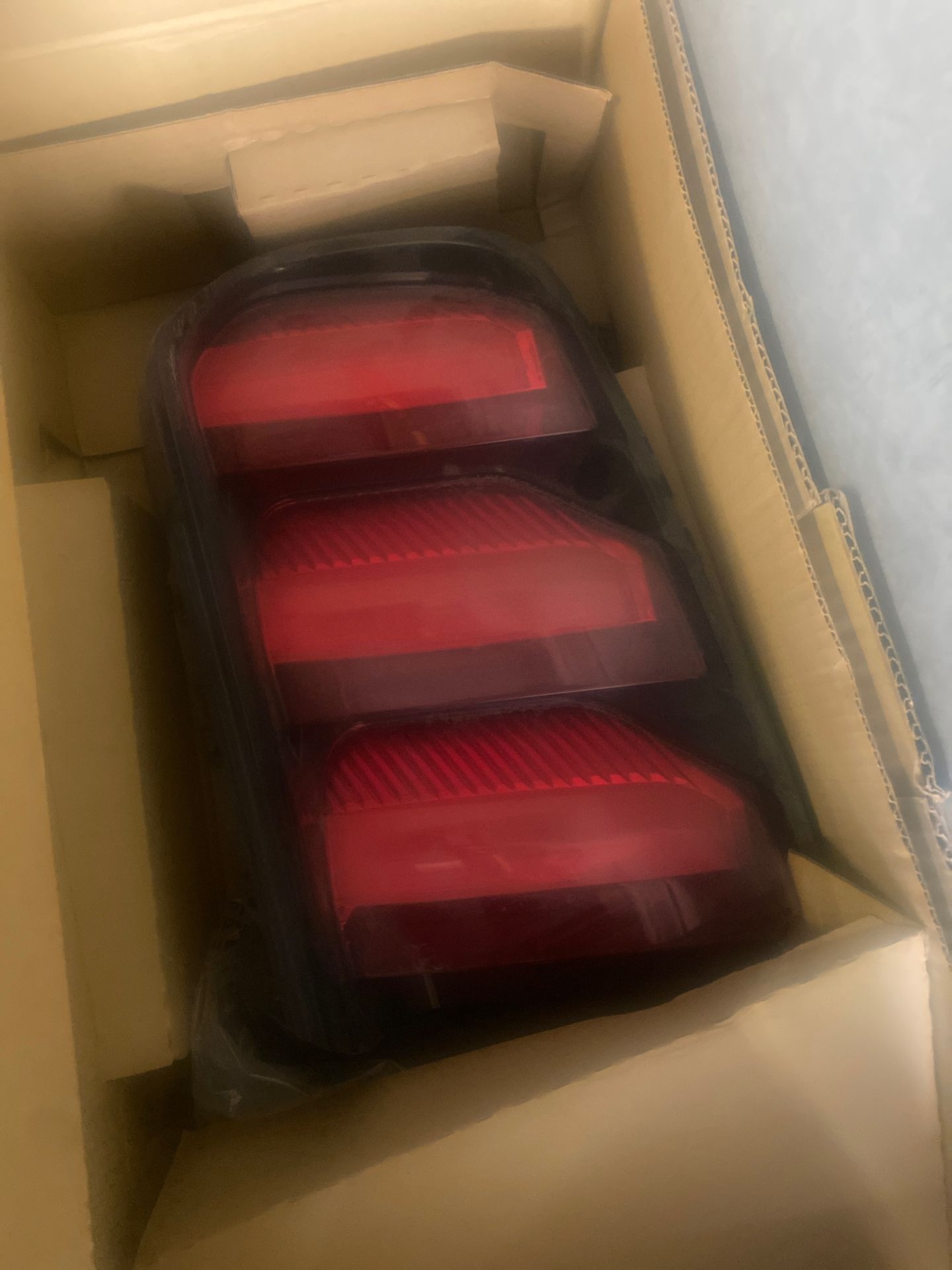 New mustang taillight