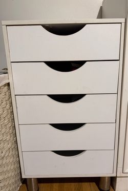 White cabinet