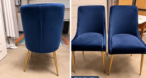 Blue Chairs Like NEW