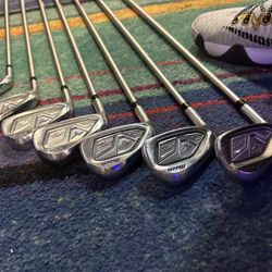 MIZUNO Left Hand Iron Set JPX 850 FORGED 4.5.6.7.8.9.P 