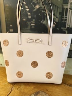 Kate Spade salmon Colored hand Bag