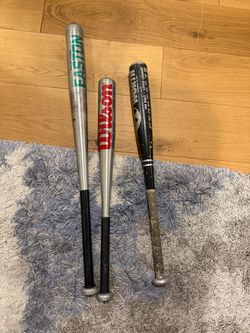 3 baseball bats
