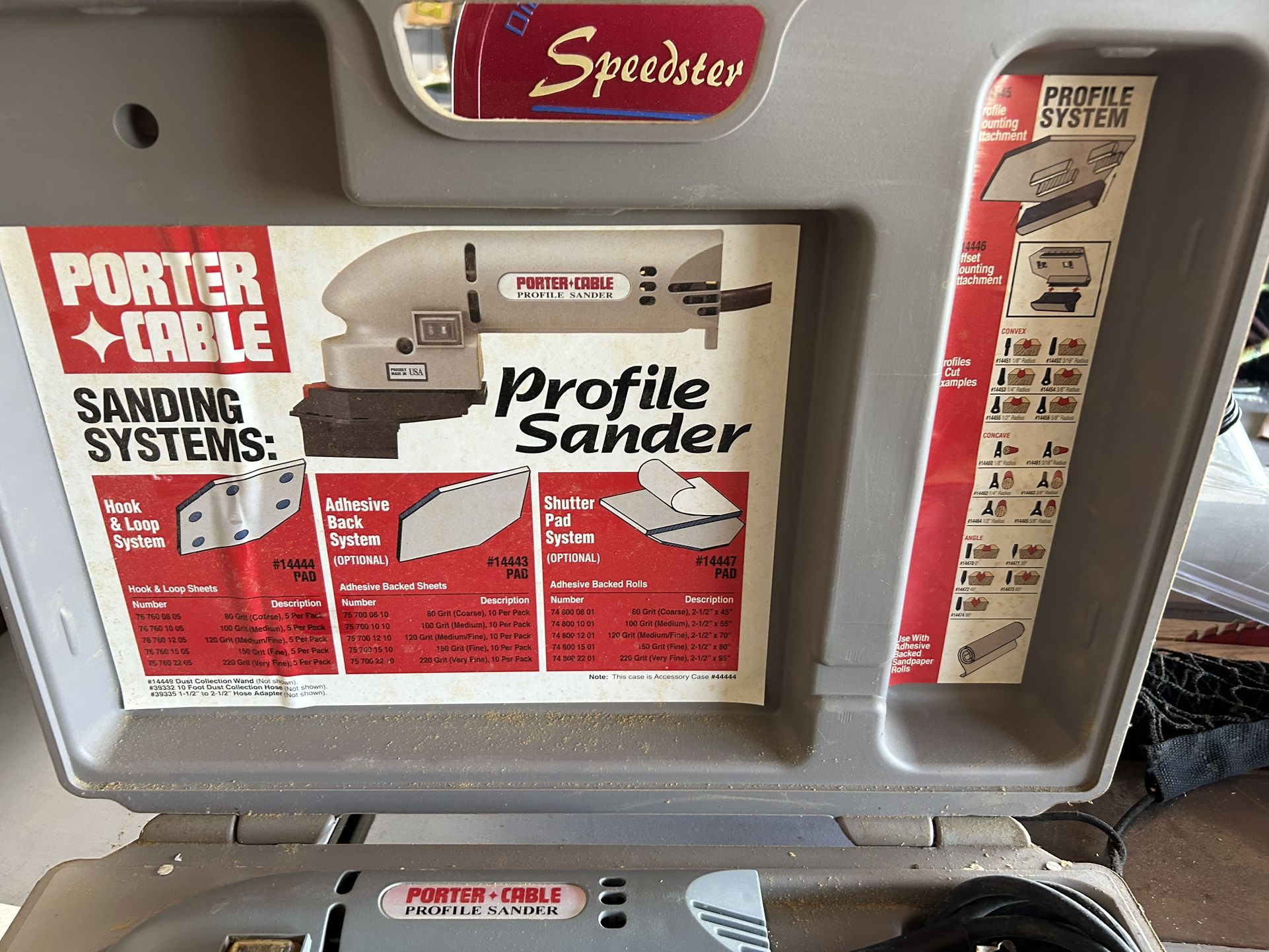 Profile Sander
