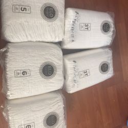 Diapers  3,5and 6 Size