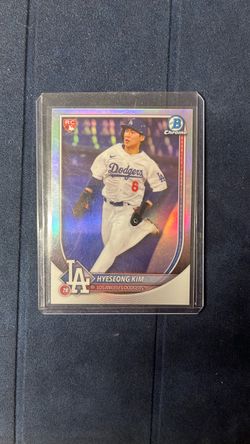 Hyeseong Kim Bowman Chrome Rookie Card Dodgers