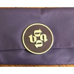 Ted Baker Purple Leather Clutch