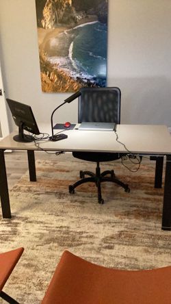 Room and Board quartz top desk