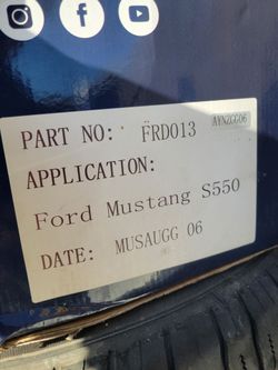 Ford mustang stock suspension 2015-2023