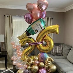 Fornite, Frozen, Elmo, Star Wars, Birthday Balloon Arrangements Any Theme Graduation Balloon Bouquets 