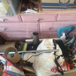 Pink And White Dressers