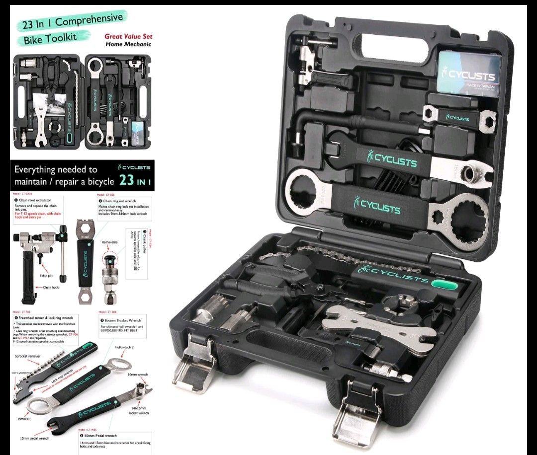 Cyclist 23 Piece Bike Tool Set