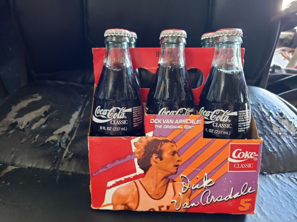 COKE Coca Cola Classic Six Pack Dick Van Arsdale Phoenix Suns Arizona