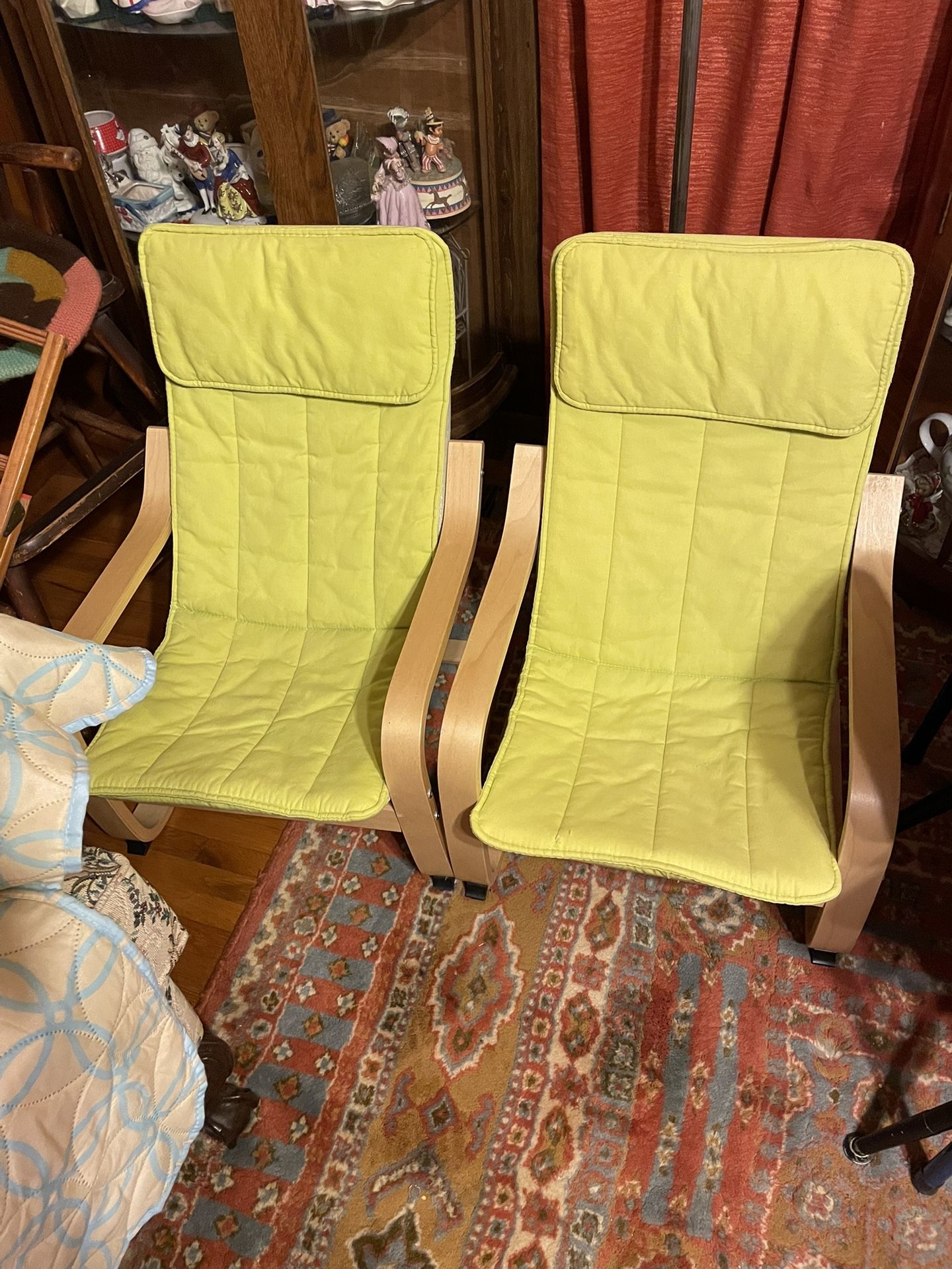 2 Child Bent Wood Rockers