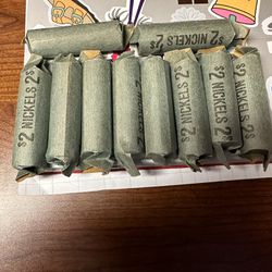 1x Buffalo Nickel Roll, Unsearched, Lower Grade Coins. 