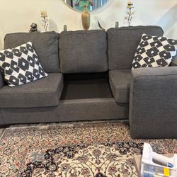 Dark Gray Sofa And Loveseat