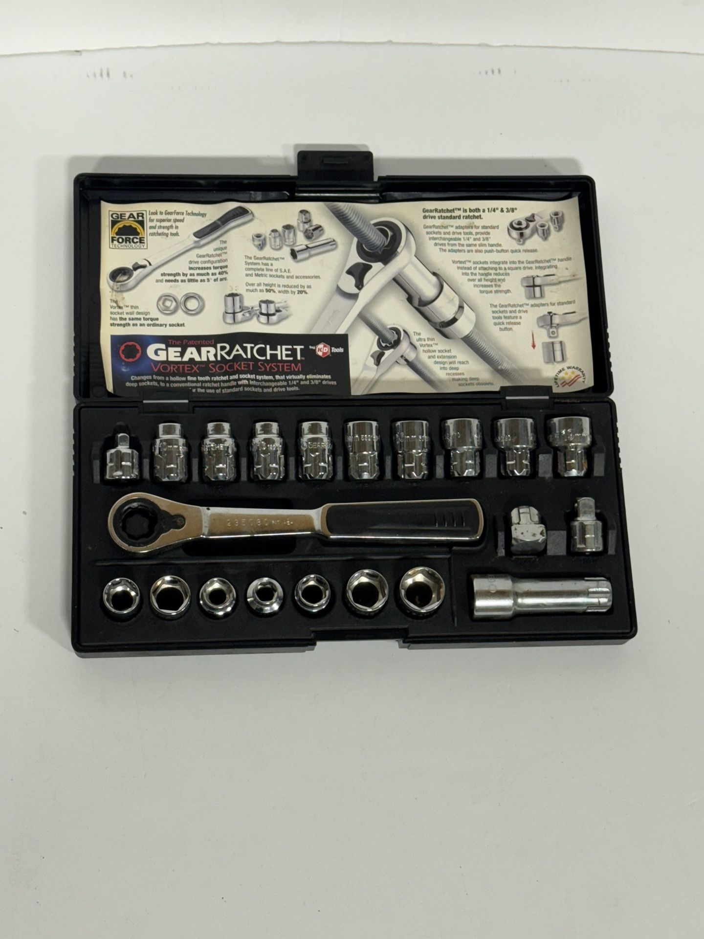 Gear Ratchet Socket Set