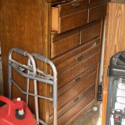 Furnitures Everything For $50.00Dresser/2 night Stand/headboard/mirror.