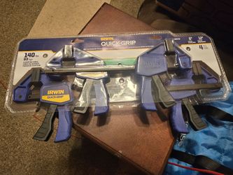 Brand New IRWIN QUICK-GRIP 4-Pack Mini Bar Clamps