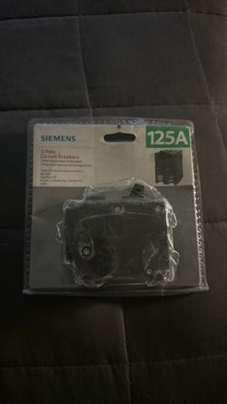 125A 2 Pole Siemens Breaker New