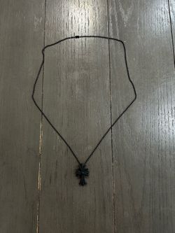 Black Chrome Hearts Necklace