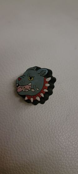 CROCS JIBBITZ Ferocious Dog Tattoo Charm