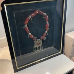 African Necklace Framed