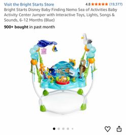 Bright Starts Disney Finding Nemo Baby Activity Jumper