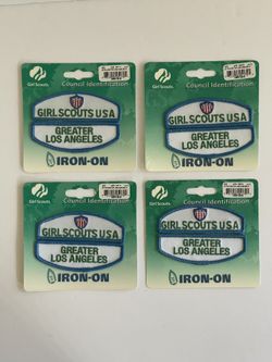 4 Girl Scout Council Id 4 Patches