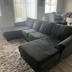 Ashley Home Double chaise sectional for $500