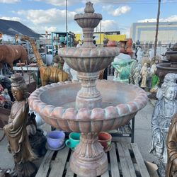 Concrete Water Fountain 