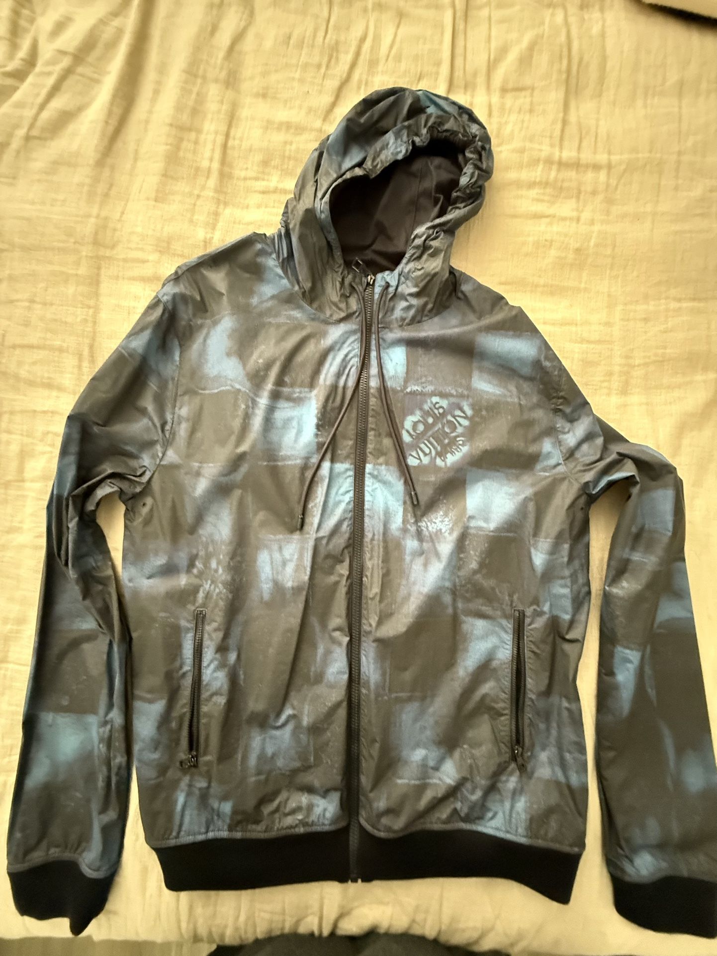 Louis Vuitton Damier Blue Salt Windbreaker